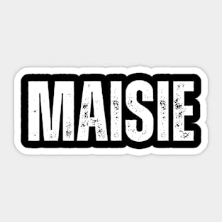 Maisie Name Gift Birthday Holiday Anniversary Sticker